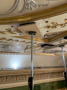 An Example of Restored Gilding At Stowe House